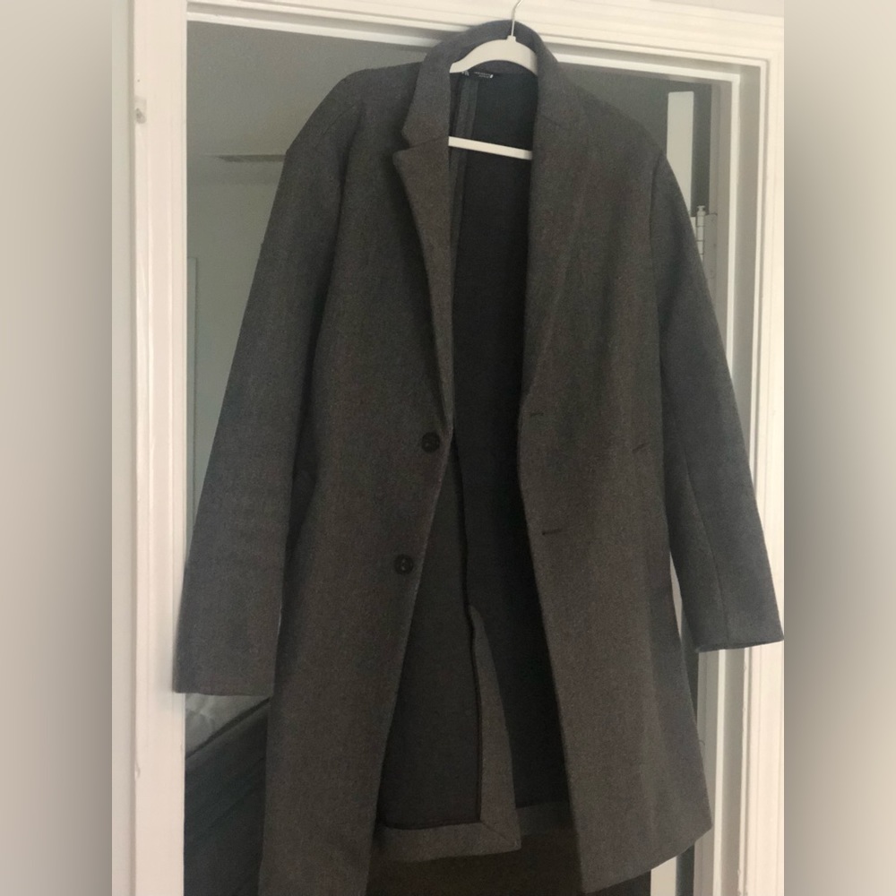 Mens Zara dress coat